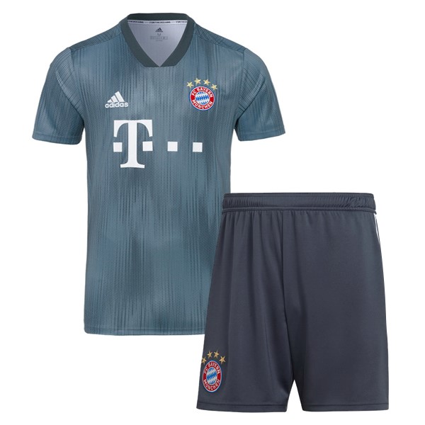 Camiseta Bayern Munich Replica Tercera Ropa Niños 2018/19 Gris